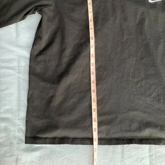 Women's Black Nike Sportswear LONG SLEEVE Tee Size Large - Picture 5 of 5
